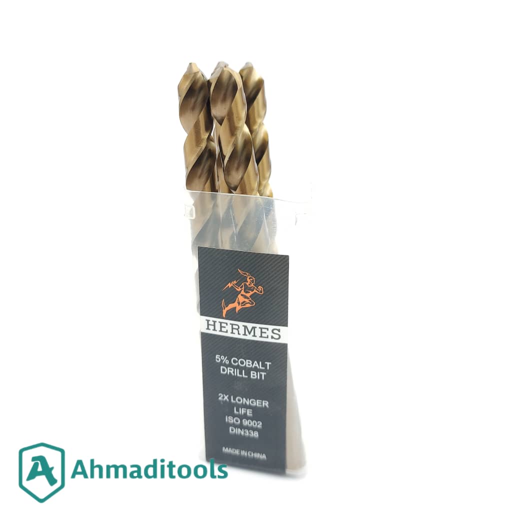 مته 10 میلی متر آهن 5 درصد کبالت هرمس بسته 5 عددی