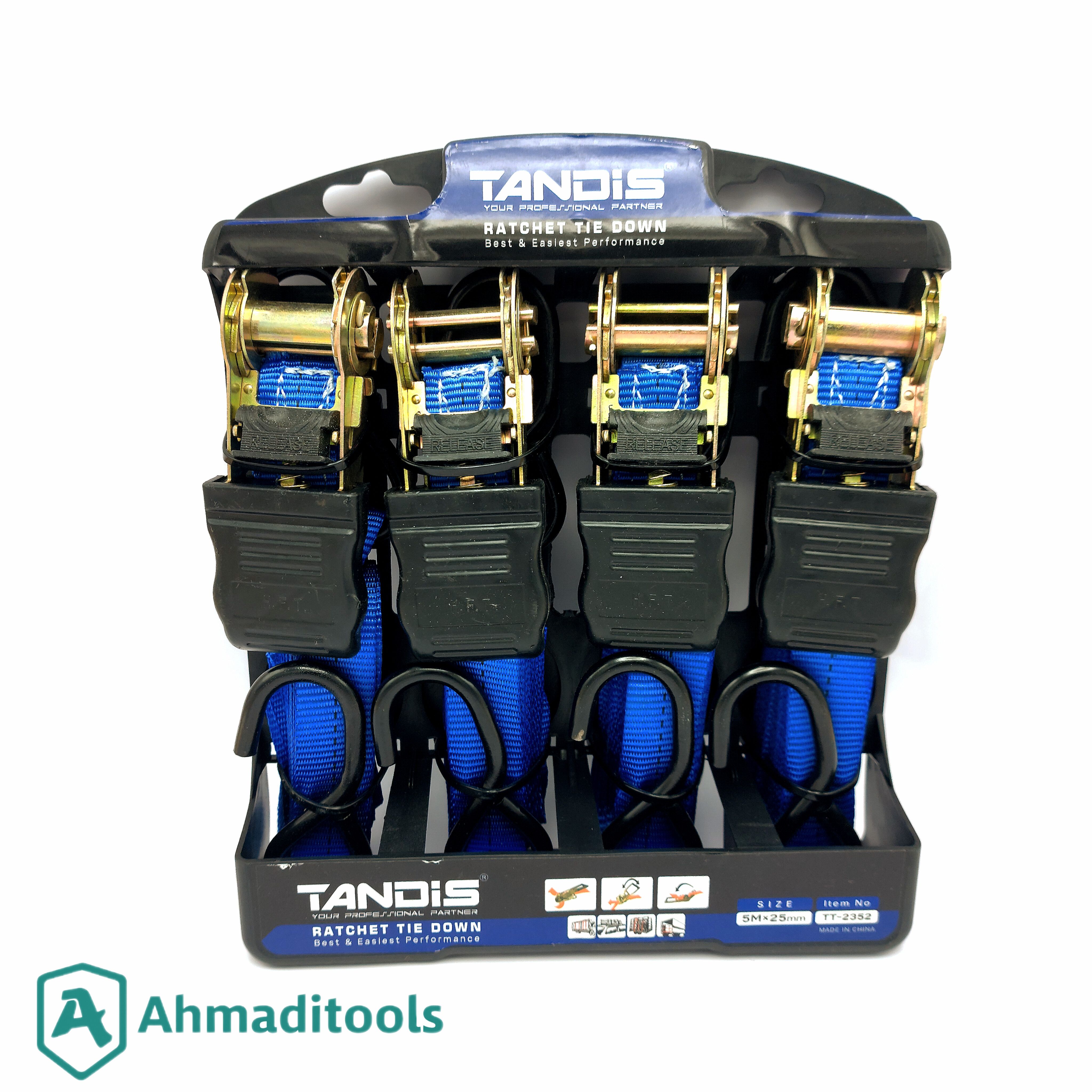 ست ۴ عددی تسمه باربند جغجغه‌ای تندیس مدل TT-2352