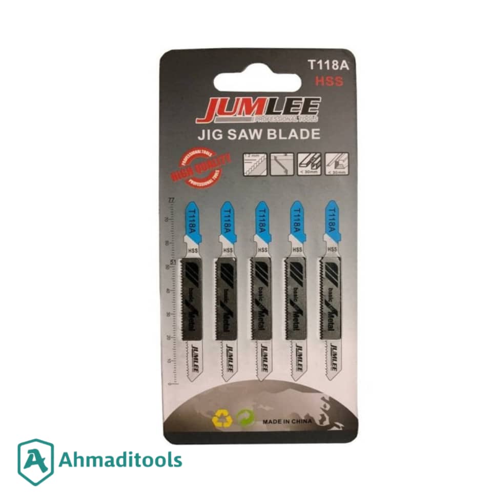 تیغه عموبر آهن‌بر جاملی مدل T118A بسته ۵ عددی