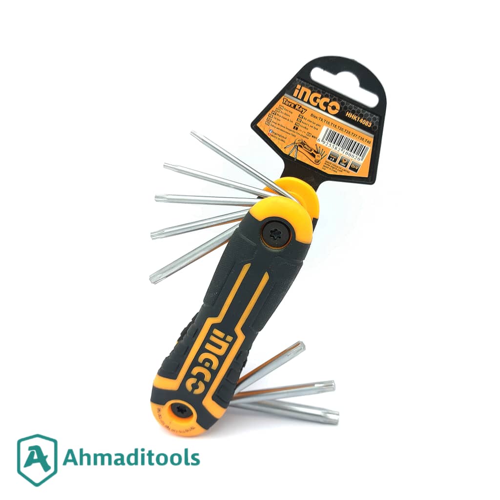 آچار آلن ستاره‌ای چاقویی اینکو مدل 14083