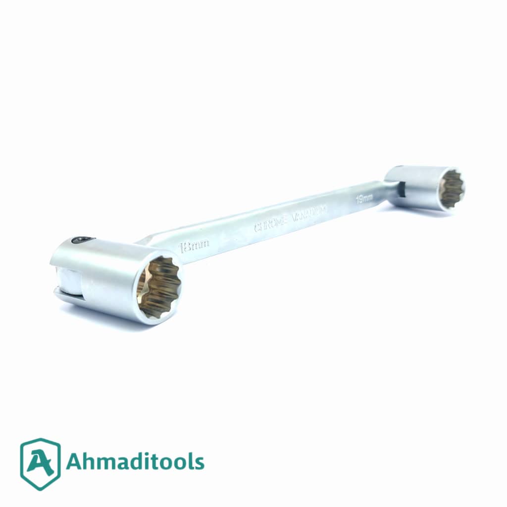 آچار دوسربکس تاشو هامبورگ سایز 18 و 19 میلی متری