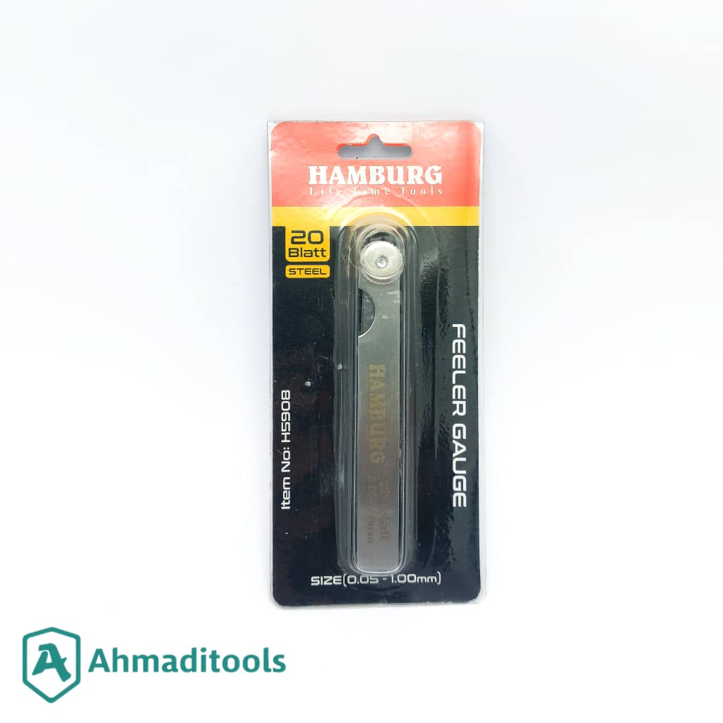 آچار فیلر 20 عددی هامبورگ مدل H5908