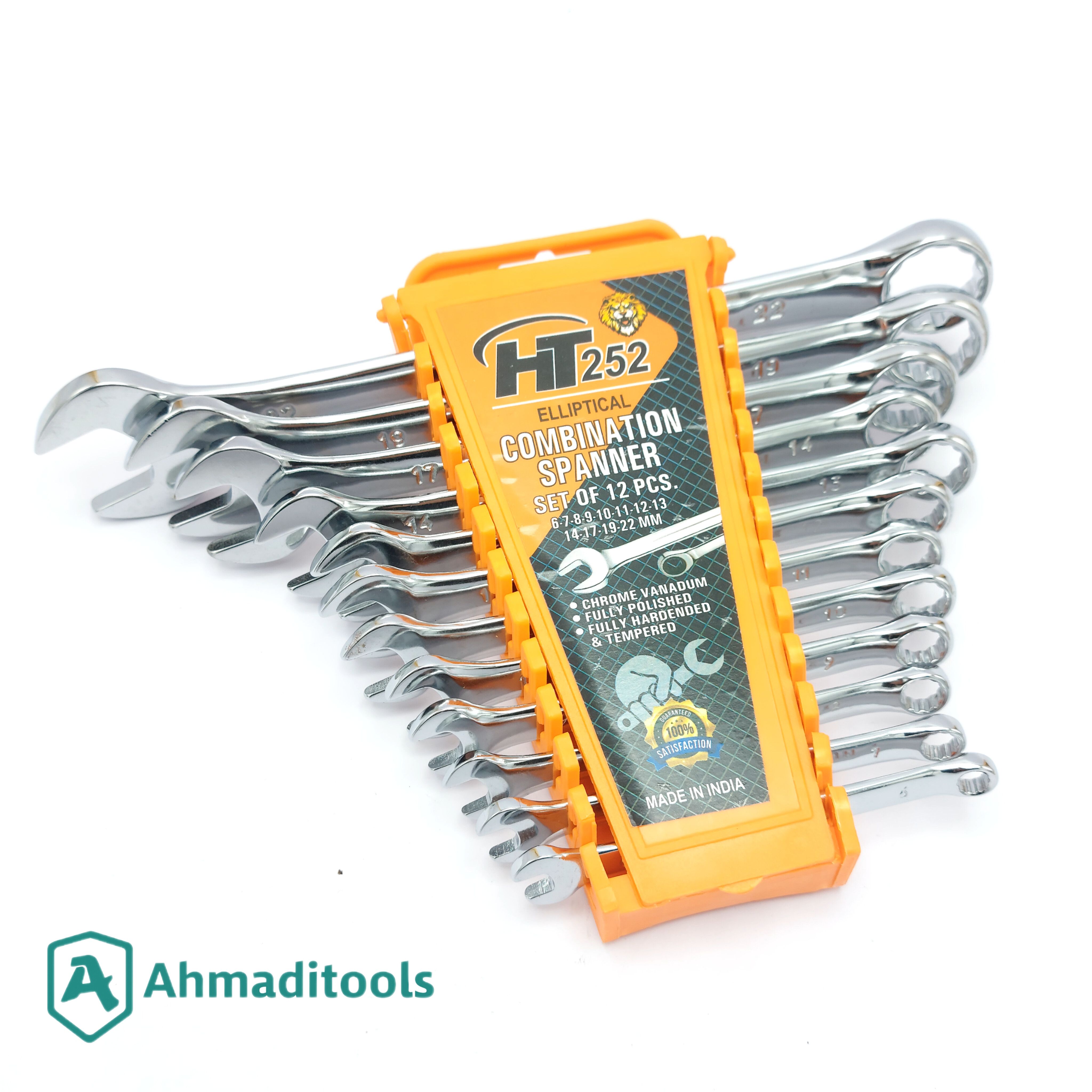 ست آچاریکسررینگ پلکانی ۱۲ عددی HT252