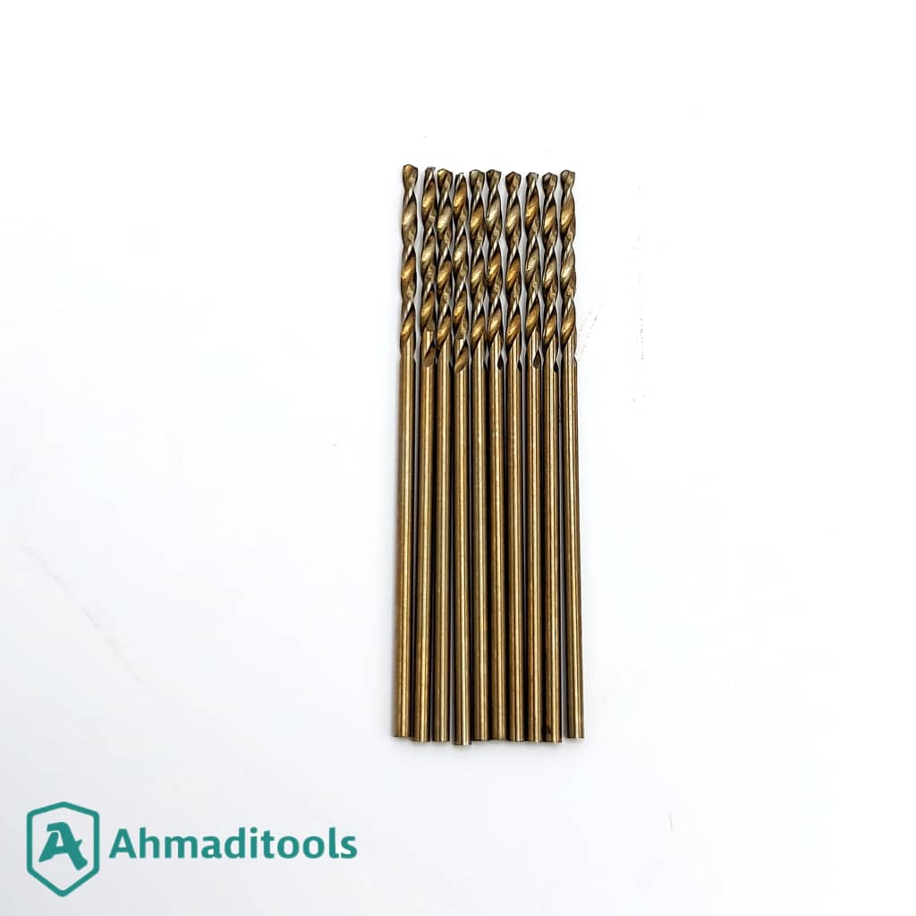 مته ۱.۵ میلی متر آهن ۵ درصد کبالت هرمس بسته ۱۰ عددی