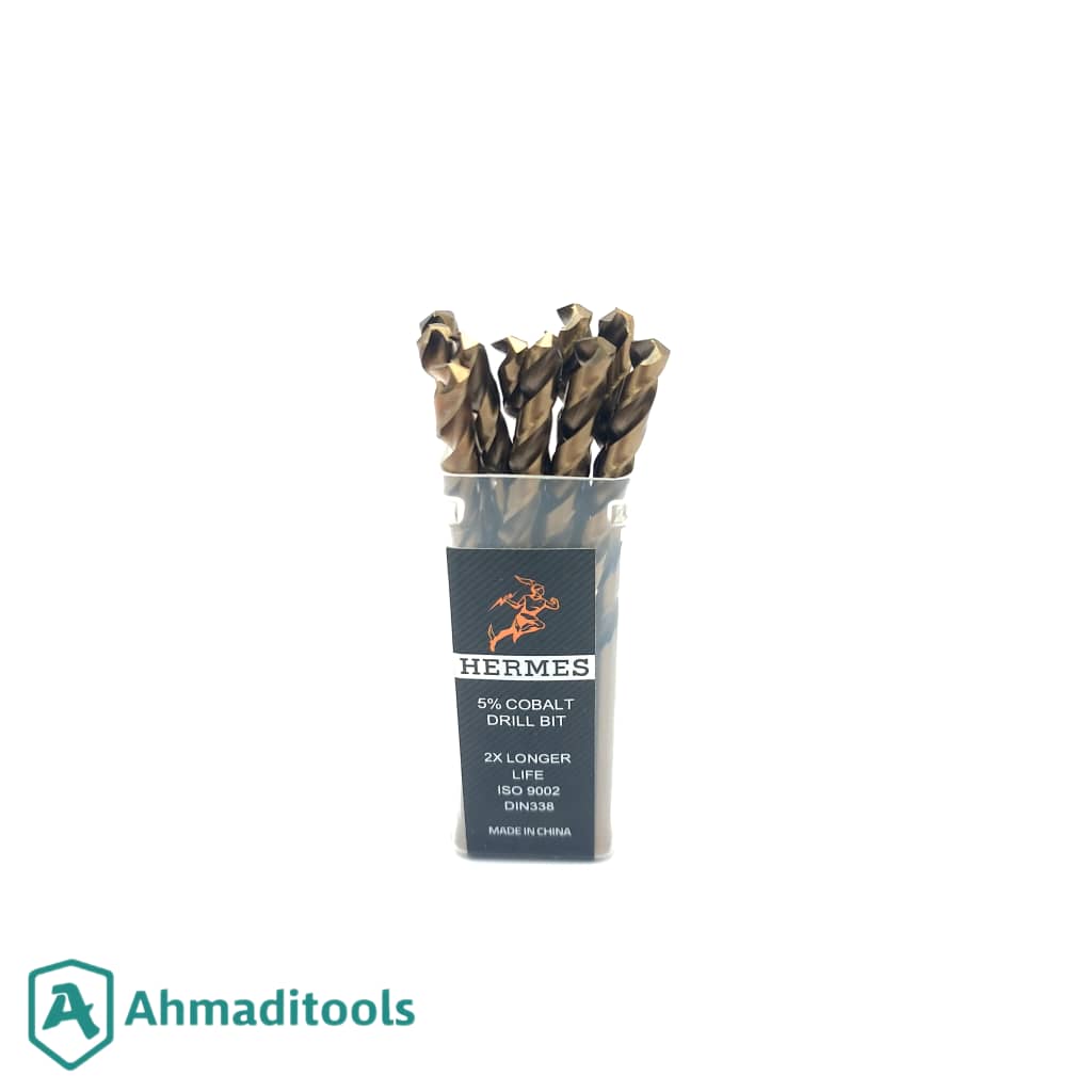 مته ۶ میلی متر آهن ۵ درصد کبالت هرمس بسته ۱۰ عددی