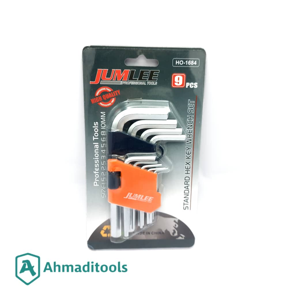 ست ۹ عددی آچار آلن جاملی مدل 1684