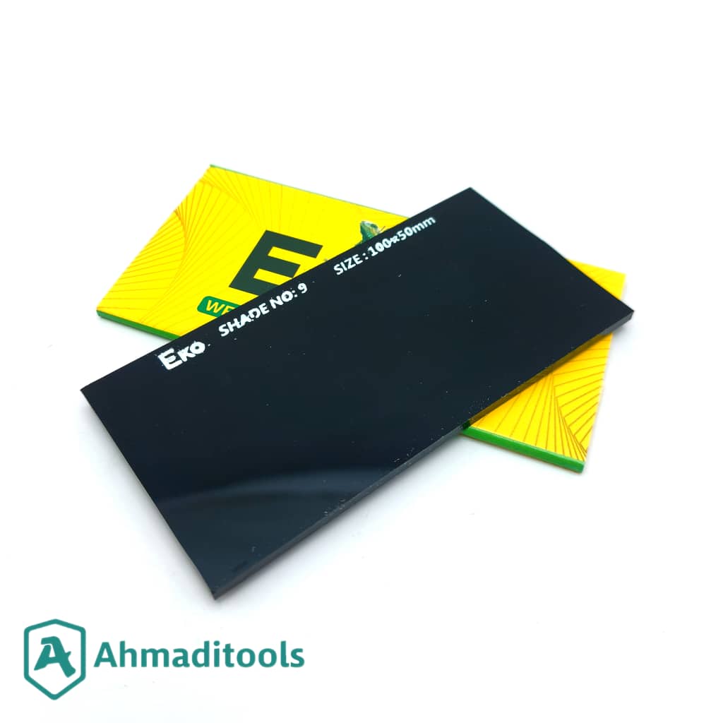 شیشه ماسک جوشکاری اکو مدل EWG-100*50 