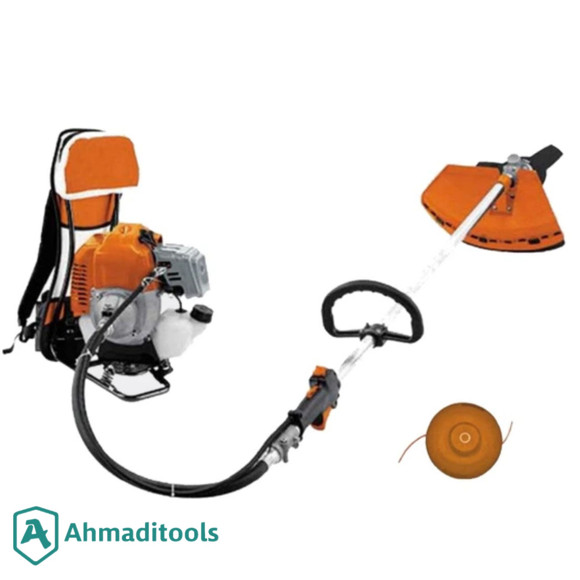 تصویر داس موتوری و علف زن بنزینی کوله پشتی تاپ گاردن GBC-1430S 