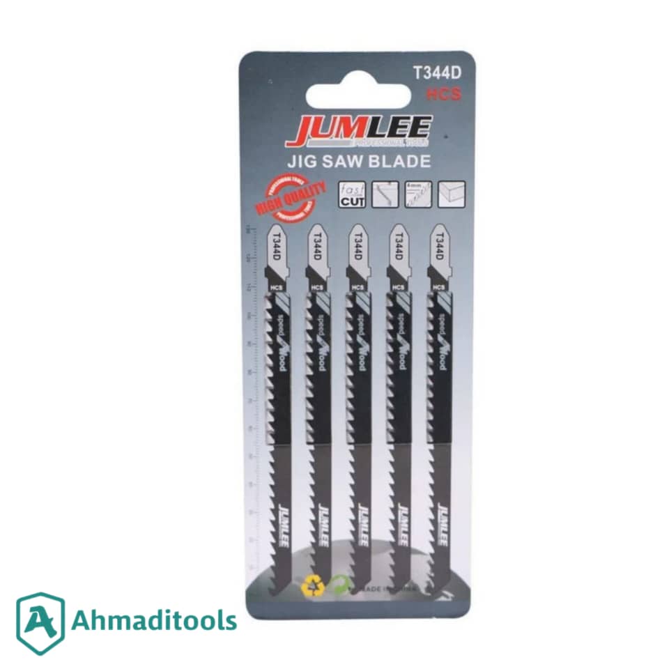 تیغه عمودبر چوب‌بری جاملی مدل T344D بسته ۵ عددی